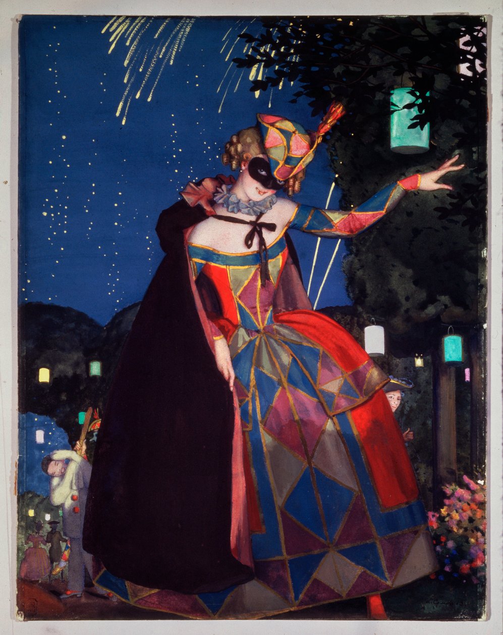 La lingua di Colombina da Konstantin Andreevic Somov