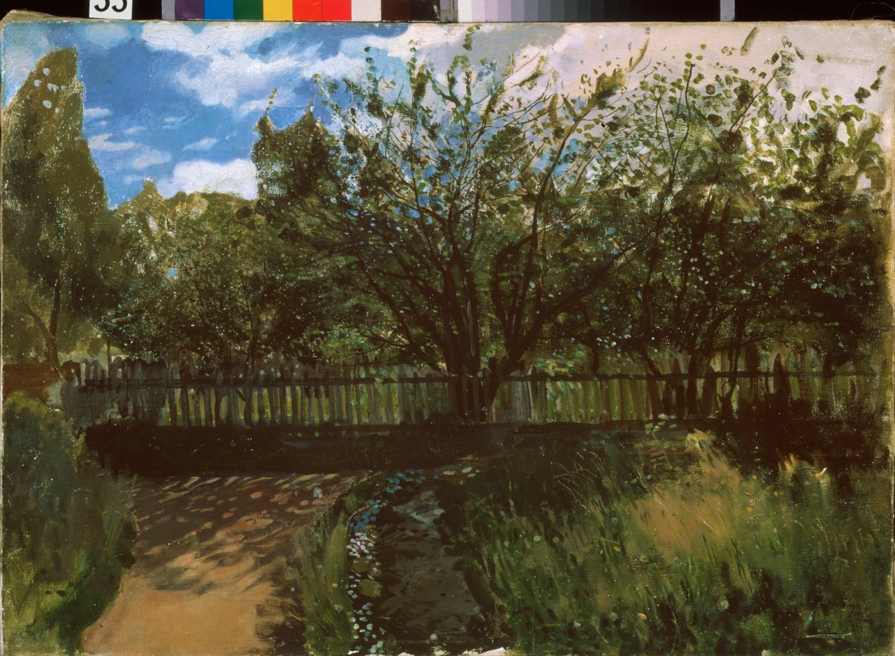 Un piccolo giardino da Konstantin Andreevic Somov