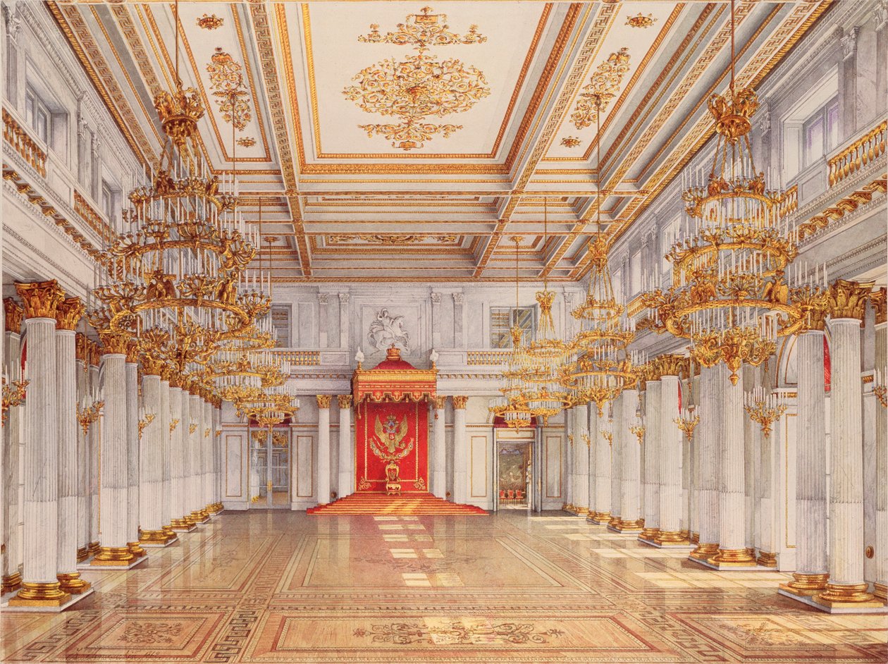La sala Giorgio del Palazzo d