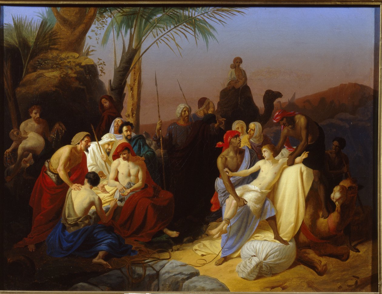 La vendita di Giuseppe da Konstantin Dmitrievich Flavitsky