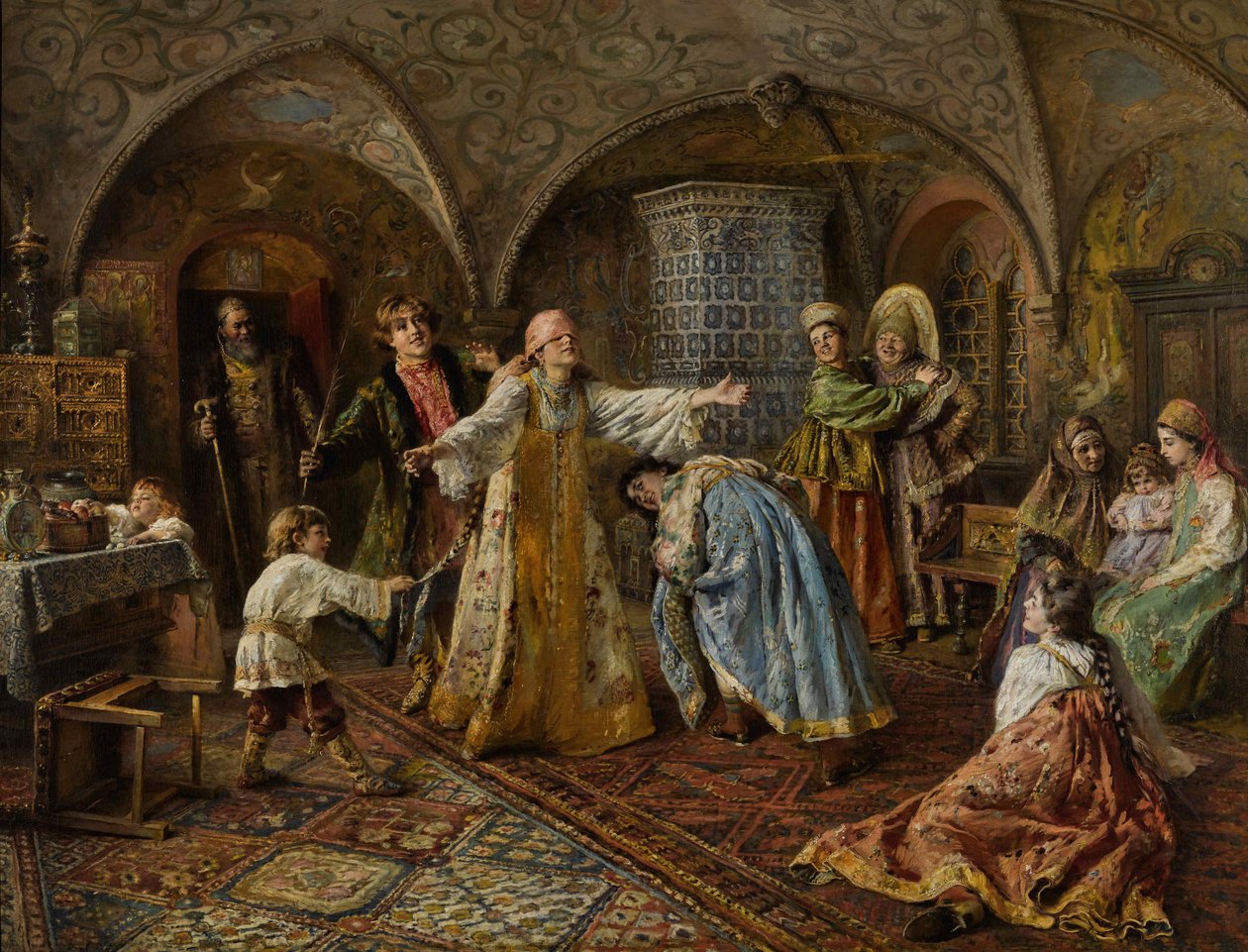 Mosca cieca da Konstantin Egorovich Makovsky