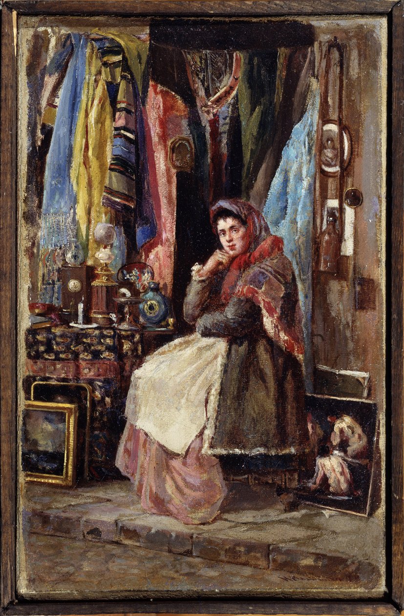 Negozio di curiosità da Konstantin Egorovich Makovsky