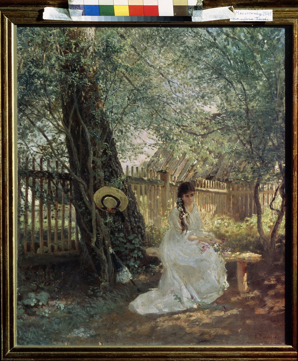 Nel giardino da Konstantin Egorovich Makovsky