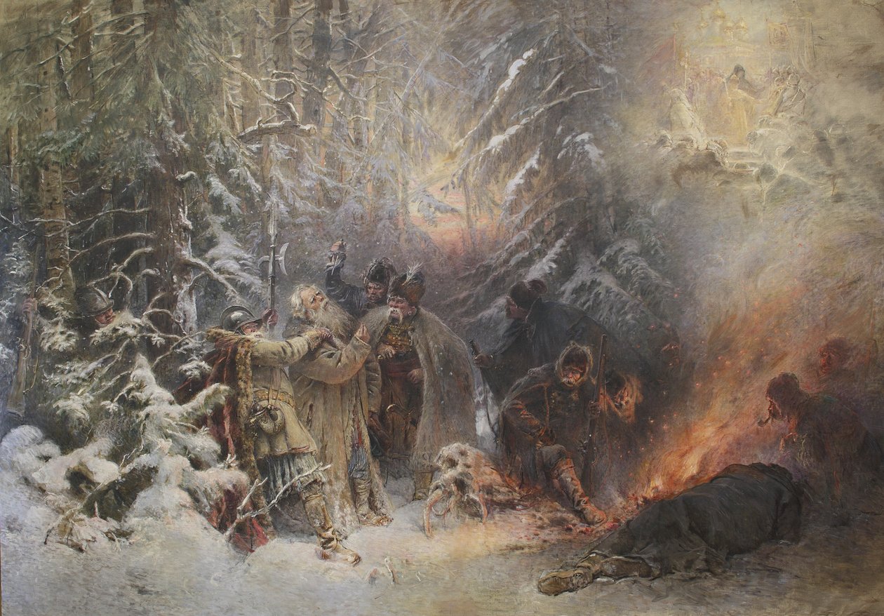 Ivan Susanin da Konstantin Egorovich Makovsky