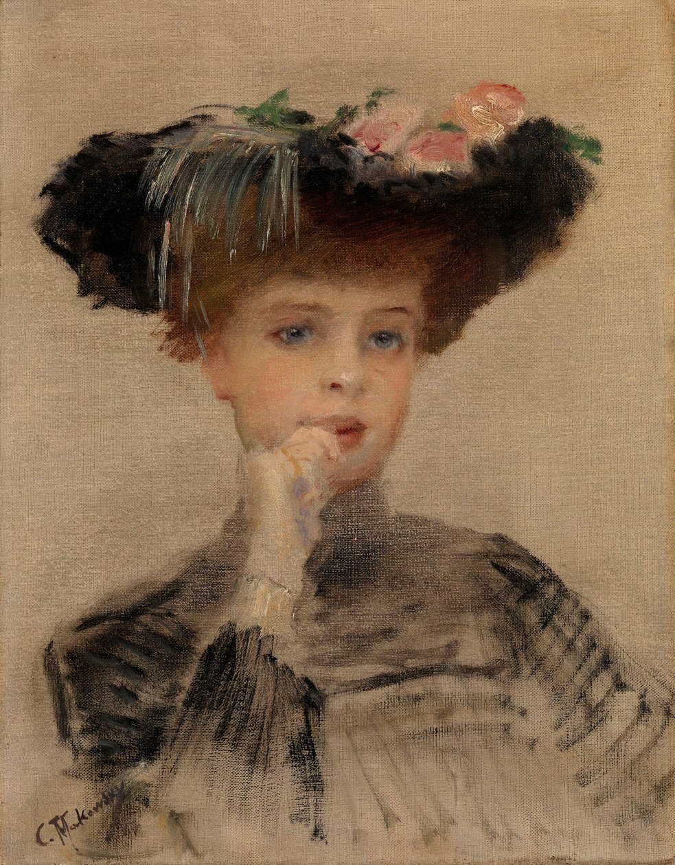 Moda Belle Époque: La Parigina da Konstantin Egorovich Makovsky