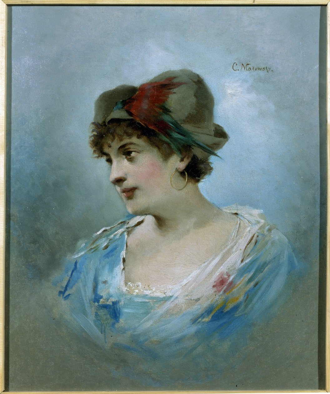 Ritratto della ballerina Marie Petipa (1857-1930) da Konstantin Egorovich Makovsky
