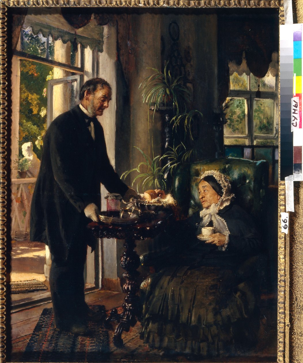 Una castellana di maniero da Konstantin Egorovich Makovsky