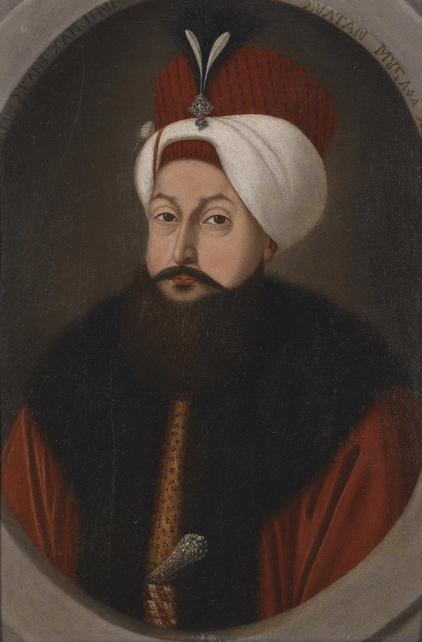 Sultano Selim III, c. 1800 da Konstantin Kapidagli