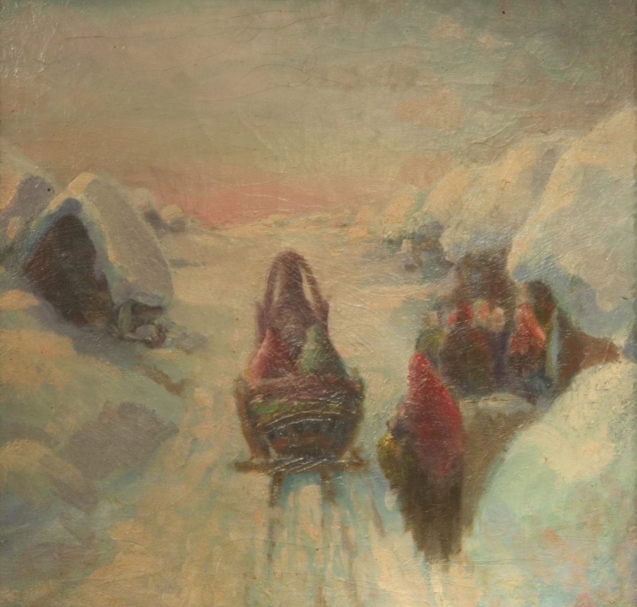 Inverno. Guida della slitta da Konstantin Konstantinovich Pervukhin
