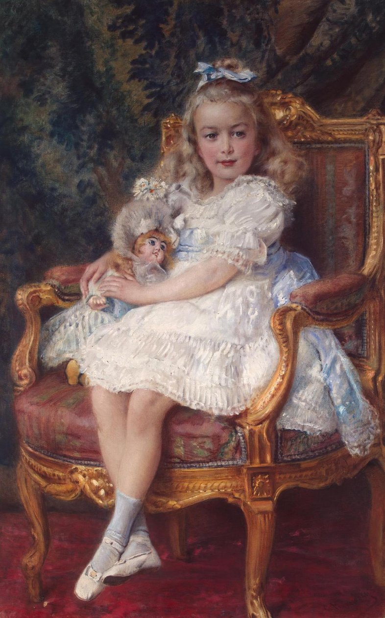 Ritratto di Varvara Bibikova da Konstantin Makovsky