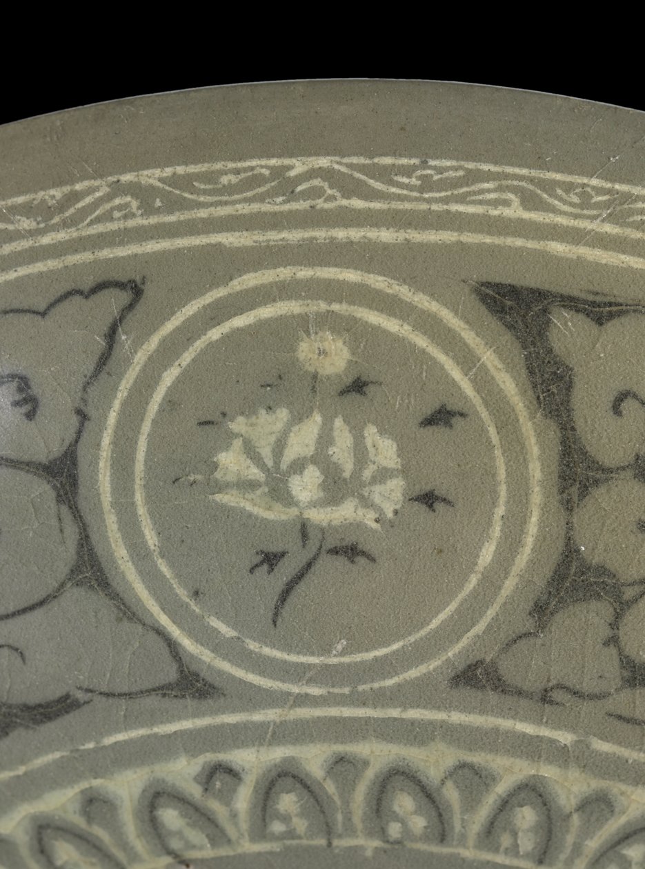 Ciotola con gru e nuvole, c.1150-1200 da Korean School