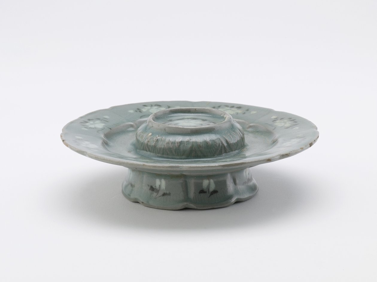 Supporto per tazza, periodo Koryo, seconda metà del XII secolo da Korean School