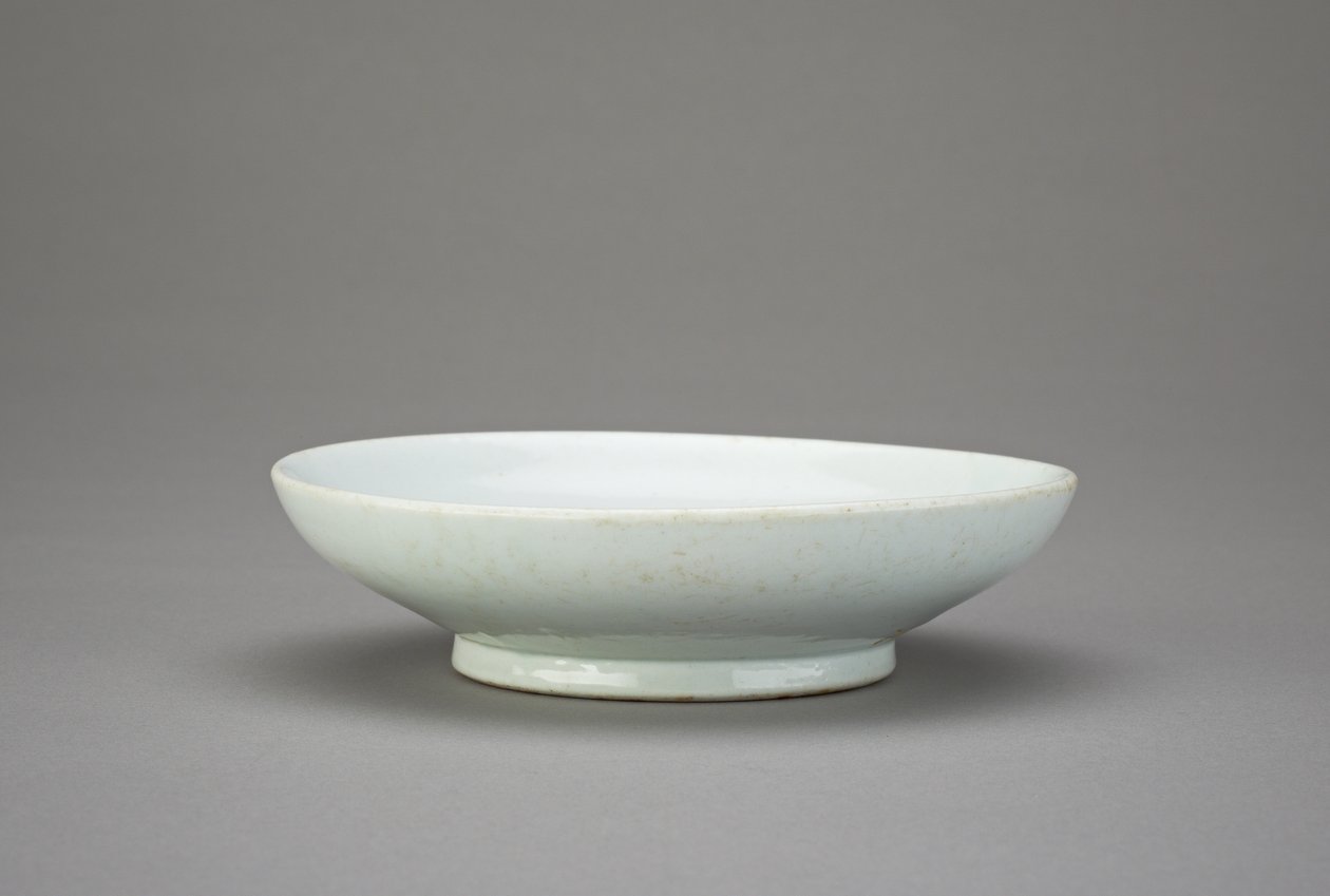 Piatto con iscrizione di inventario datata 1832, 1832 da Korean School