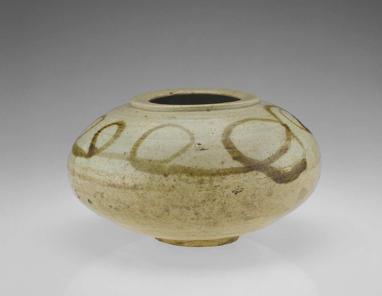 Vaso con disegno di drago, provincia di Hwanghaedo, periodo Choson, seconda metà del XVII secolo da Korean School