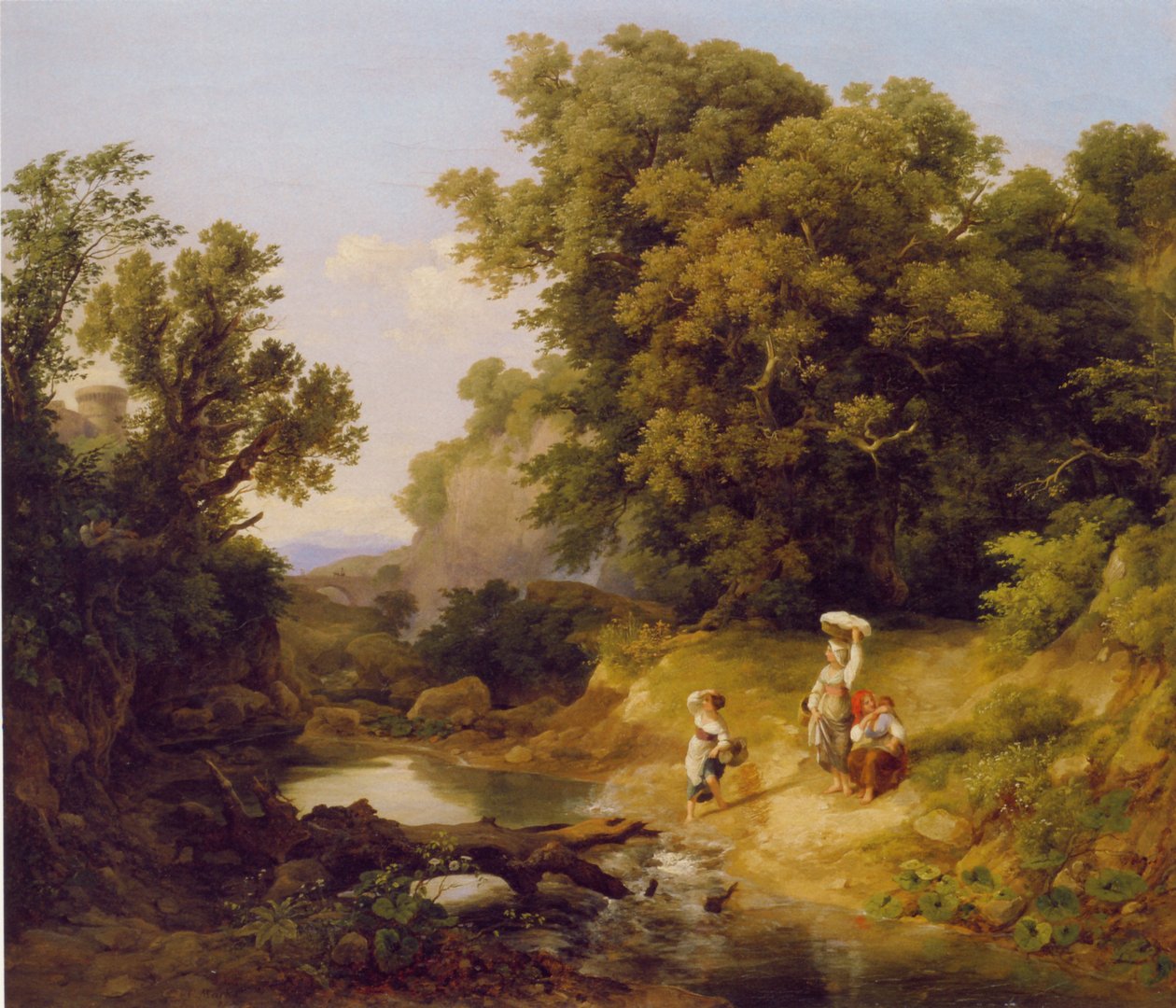 Paesaggio ideale da Károly Markó