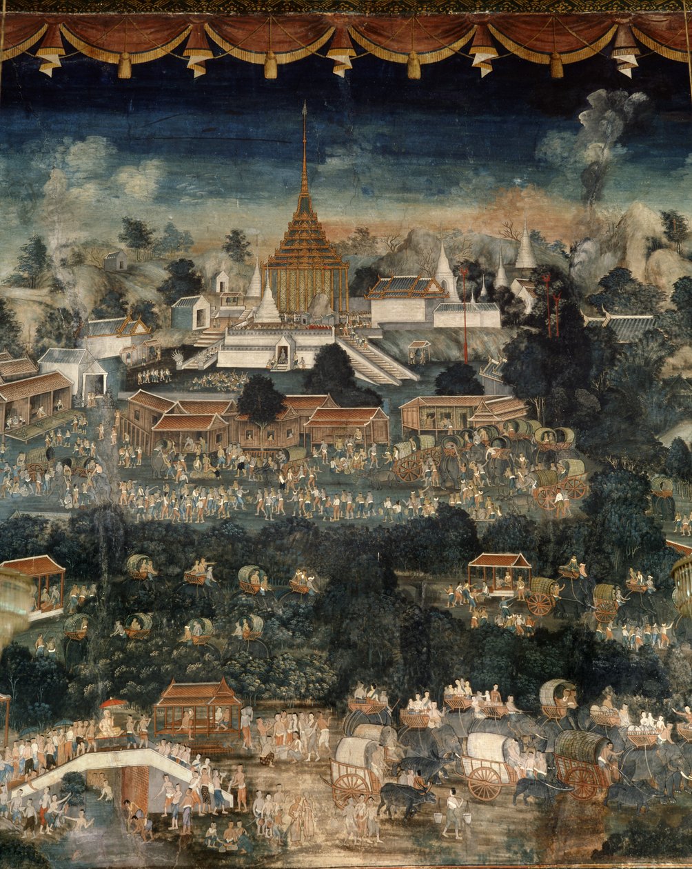 Pellegrinaggio al tempio dell