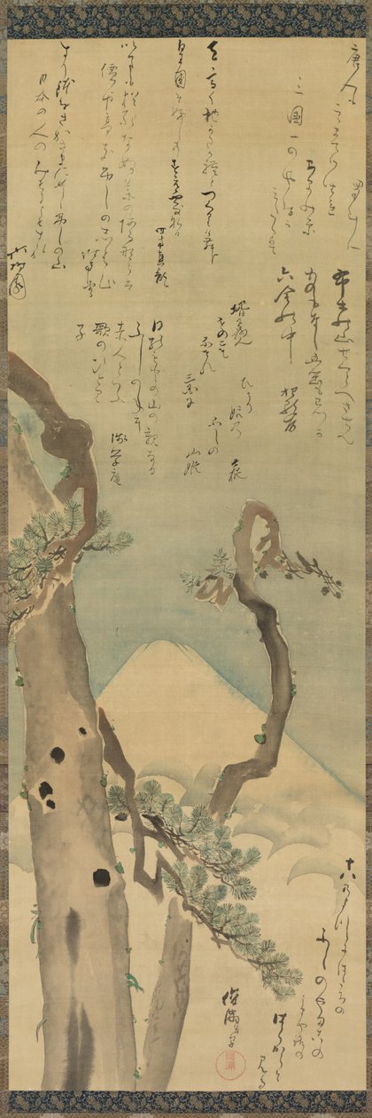Monte Fuji tra i Pini da Kubo Shunman