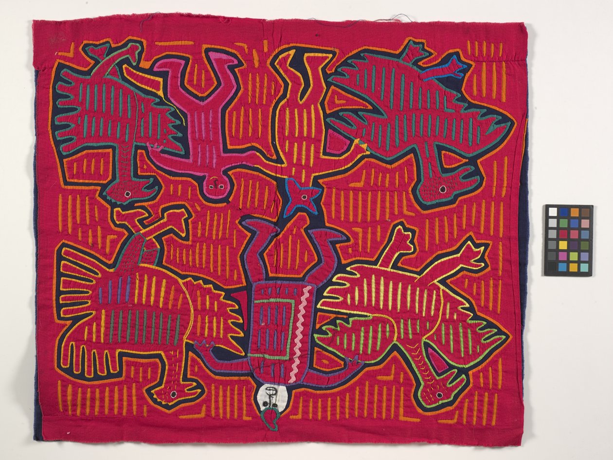 Pannello di camicia (Mola) da Kuna Indian Culture