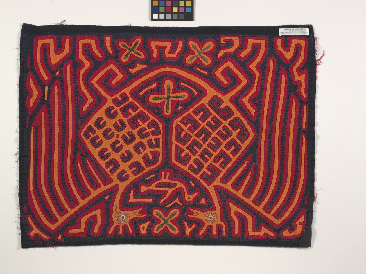 Pannello di Camicia (Mola) da Kuna Indian Culture