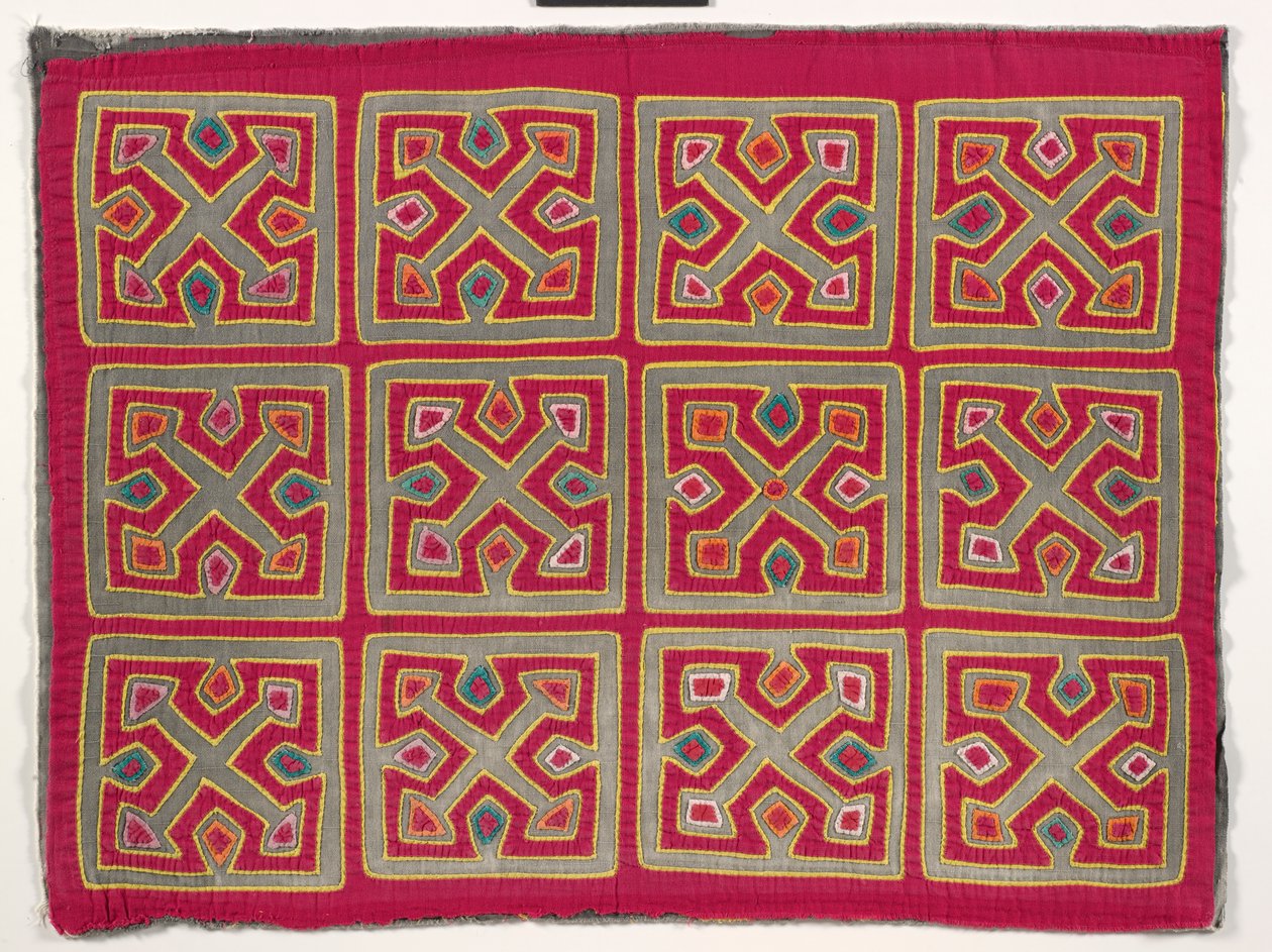 Pannello di camicia (mola), c.1950 da Kuna Indian Culture