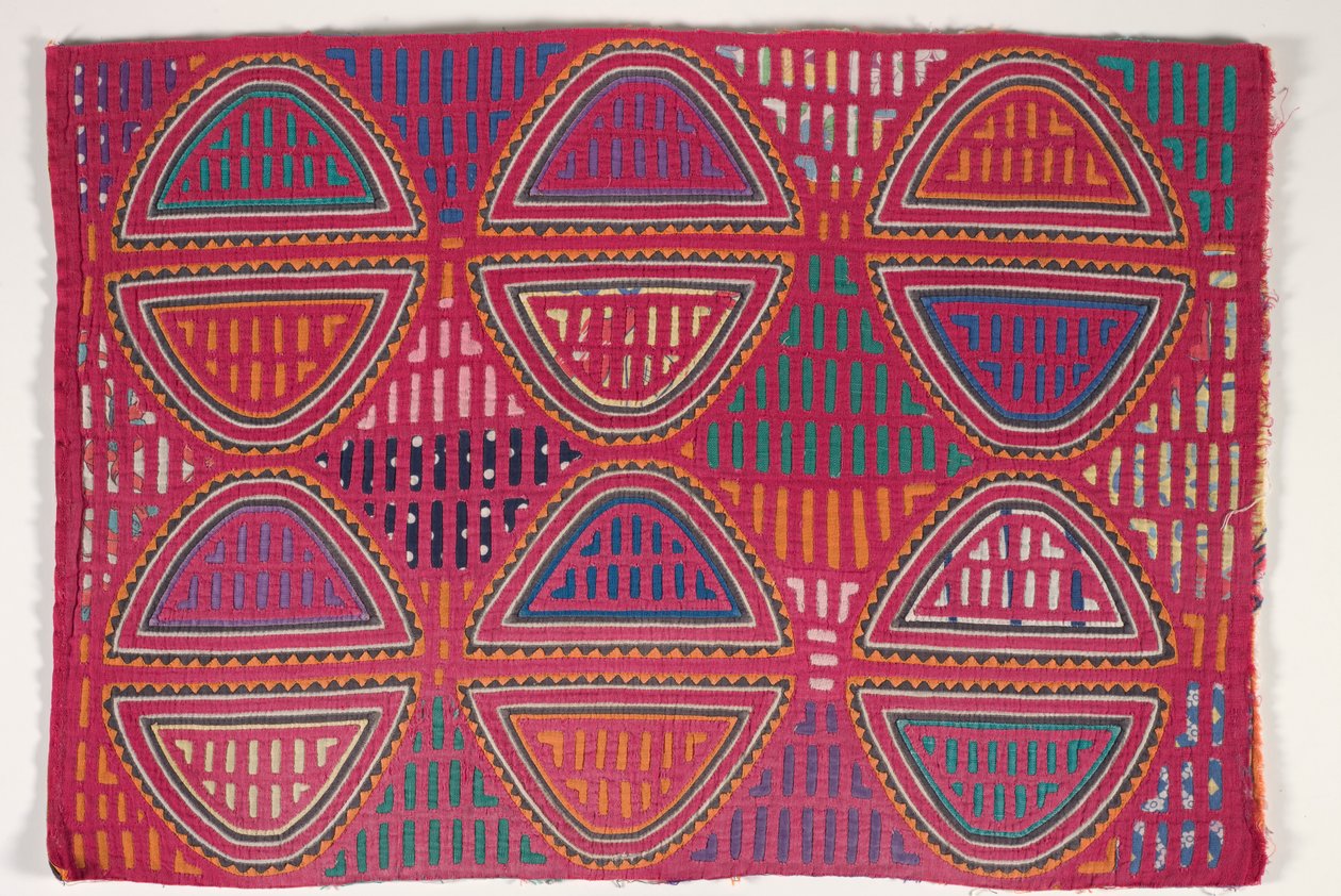 Pannello di camicia (mola), c.1950 da Kuna Indian Culture