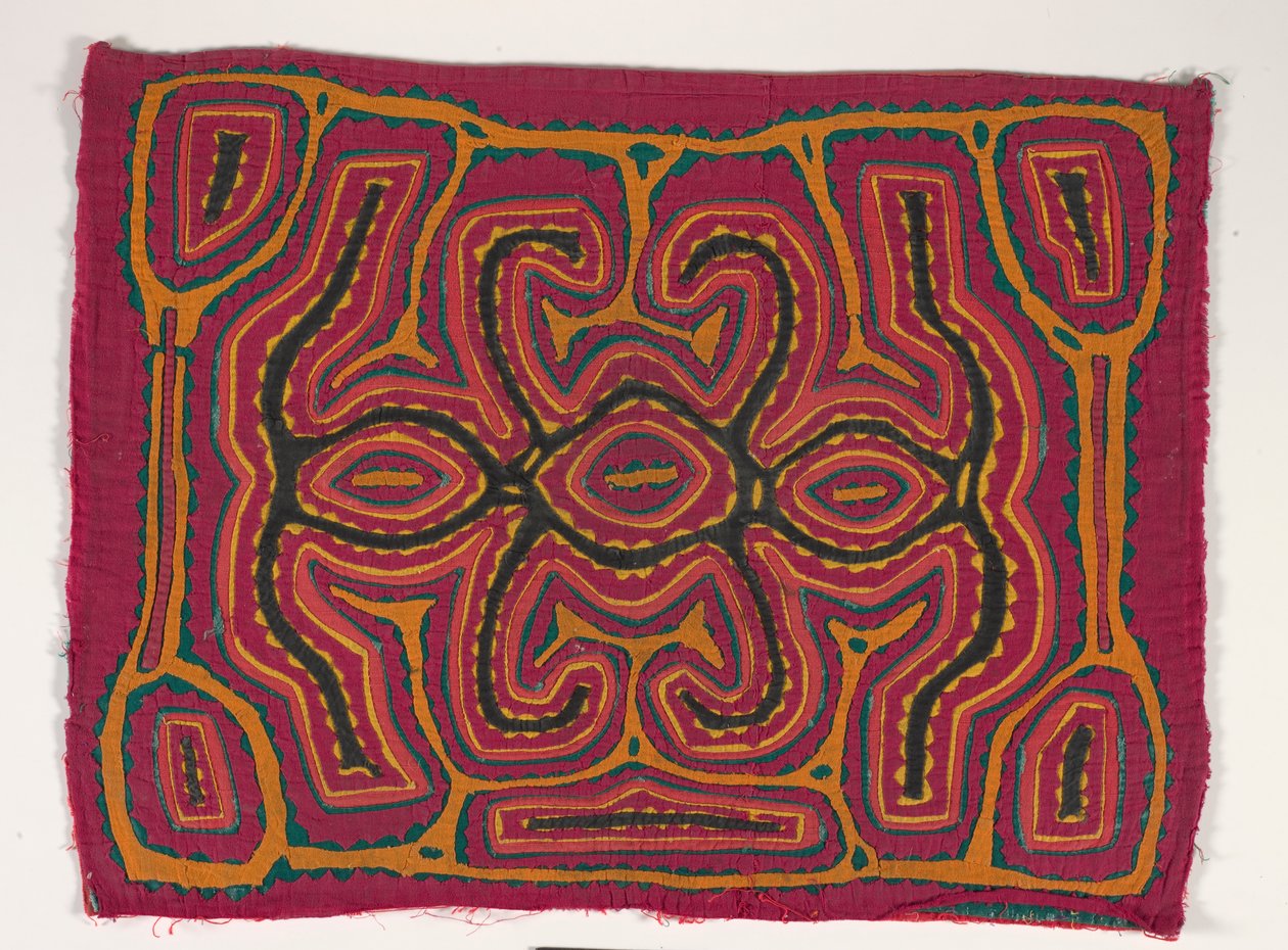 Pannello di camicia (mola), c.1950 da Kuna Indian Culture