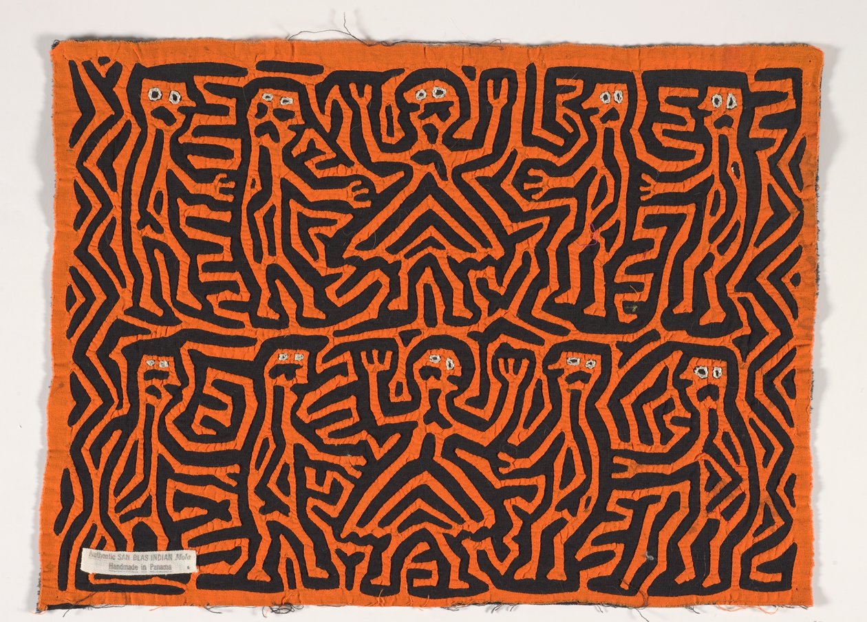 Pannello di camicia (mola), c.1950 da Kuna Indian Culture