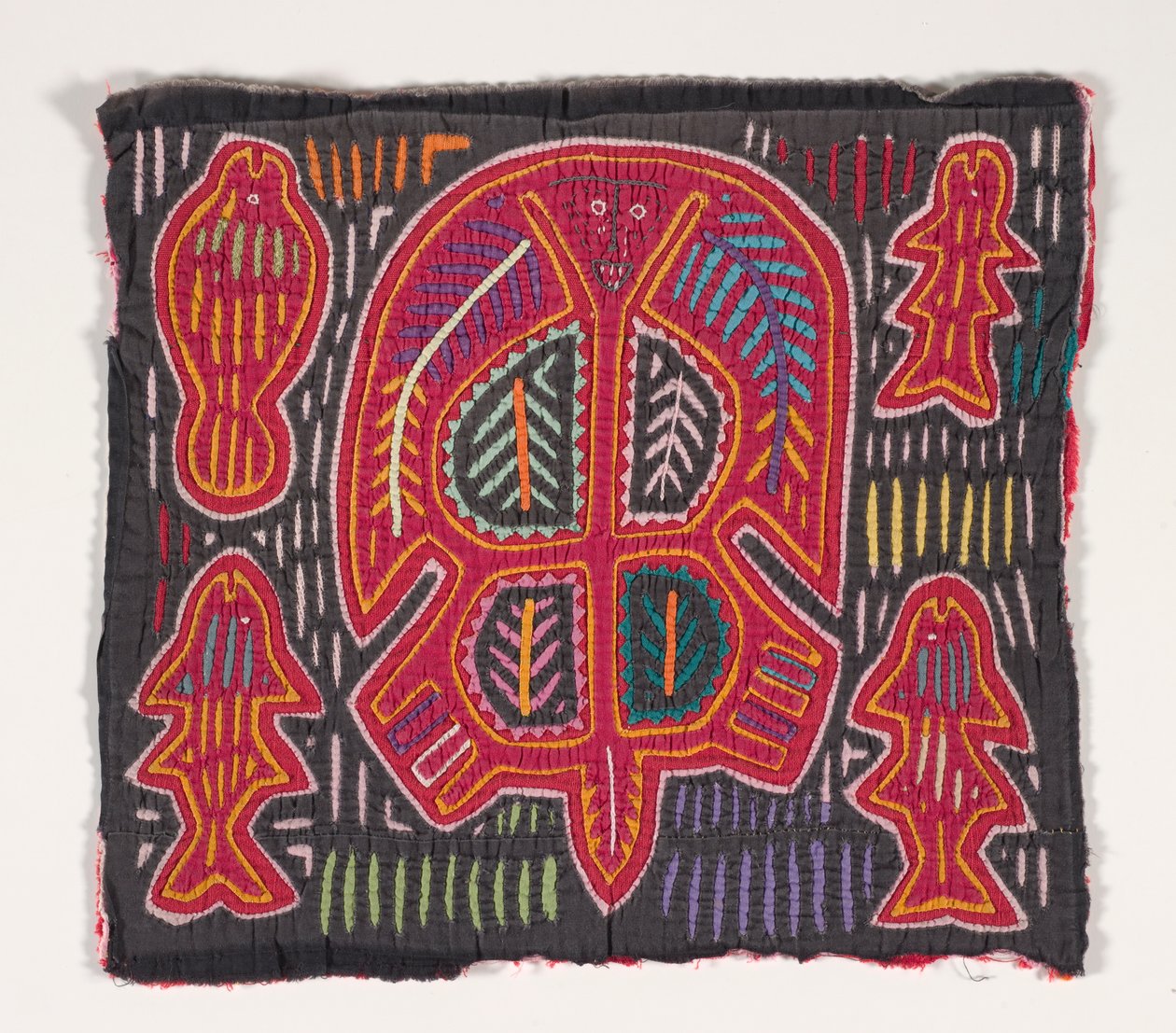 Pannello di camicia (mola) da Kuna Indian Culture