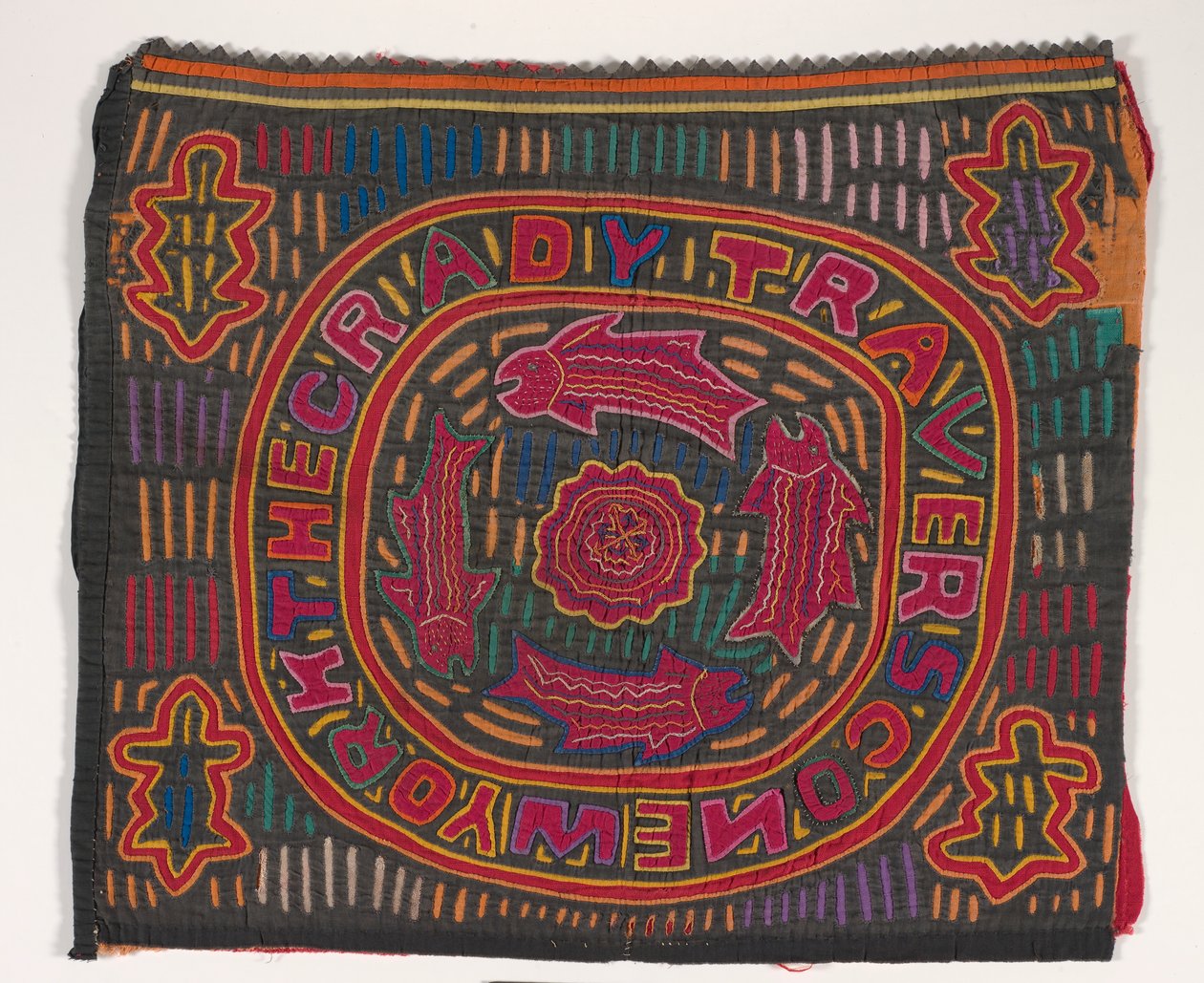 Pannello di camicia (mola) da Kuna Indian Culture