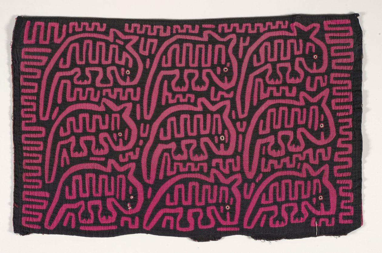 Pannello di camicia (mola) da Kuna Indian Culture