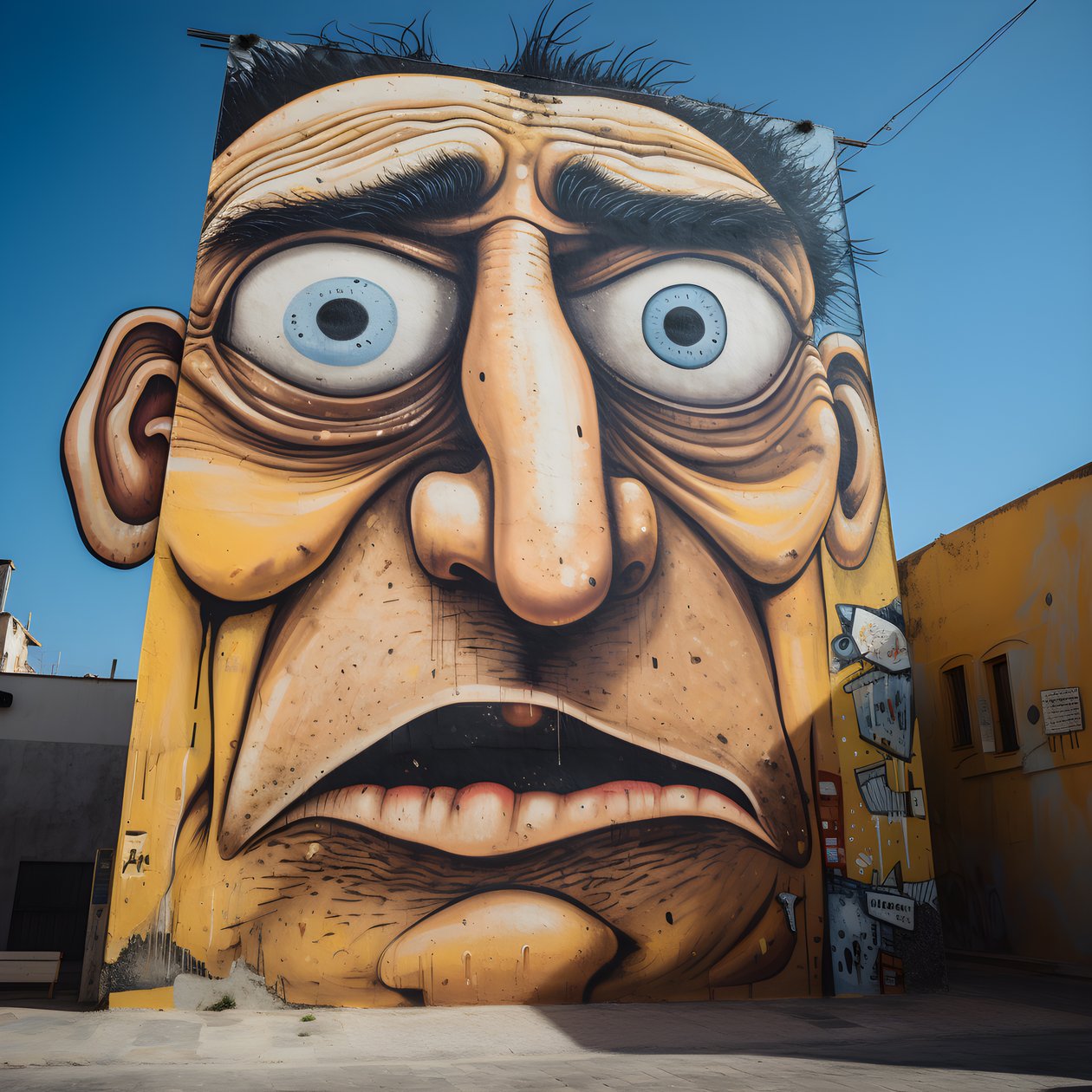 faccia di un orco gigante carino di 200 anni 4 da Kurt Heppke