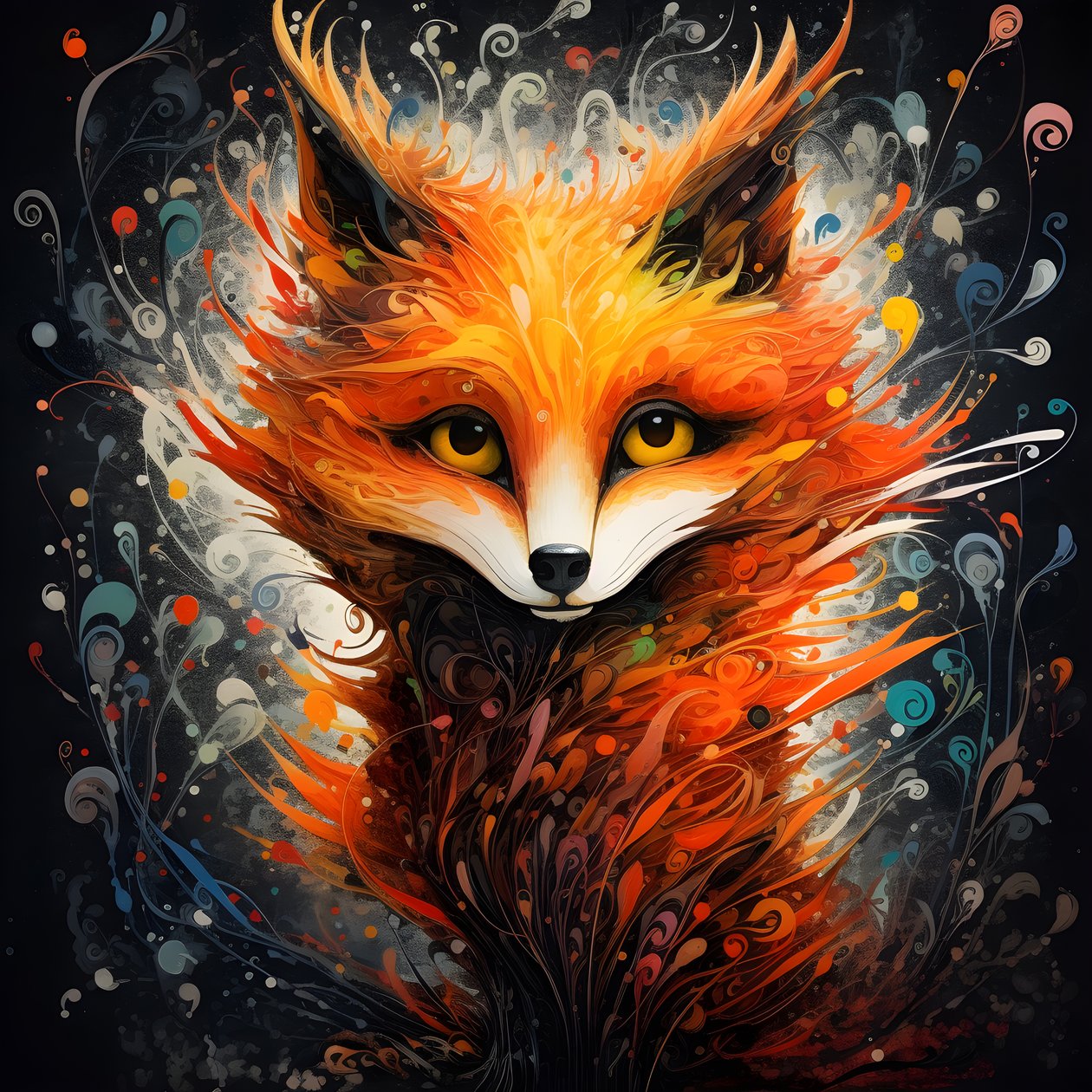 antropomorfismo della volpe magica 3 da Kurt Heppke