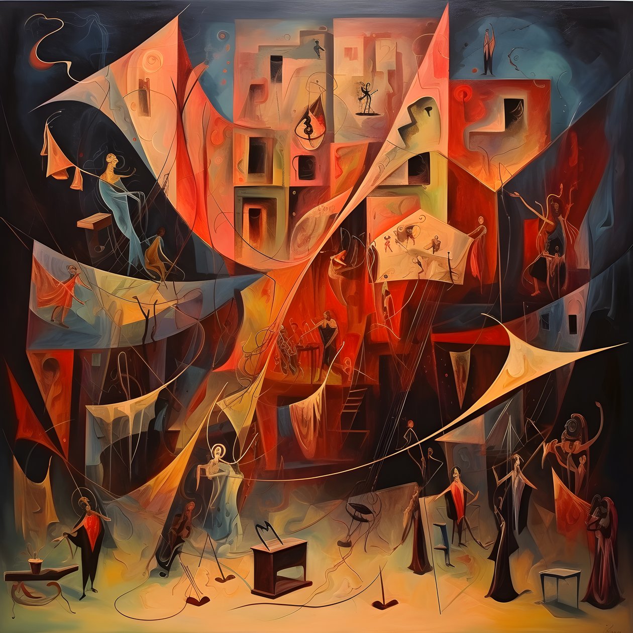 Il trecentoquarantanovesimo quadro da quando la fede ha sanguinato rosso per la terza volta 4 da Kurt Heppke