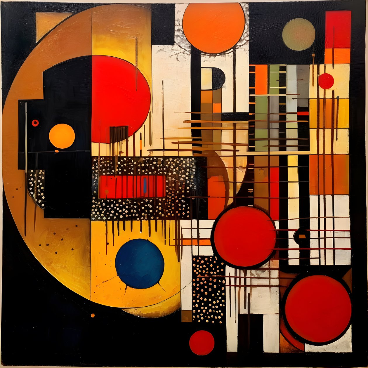 Il trecentottantasettesimo quadro da quando i pensieri si scontrano 2 da Kurt Heppke