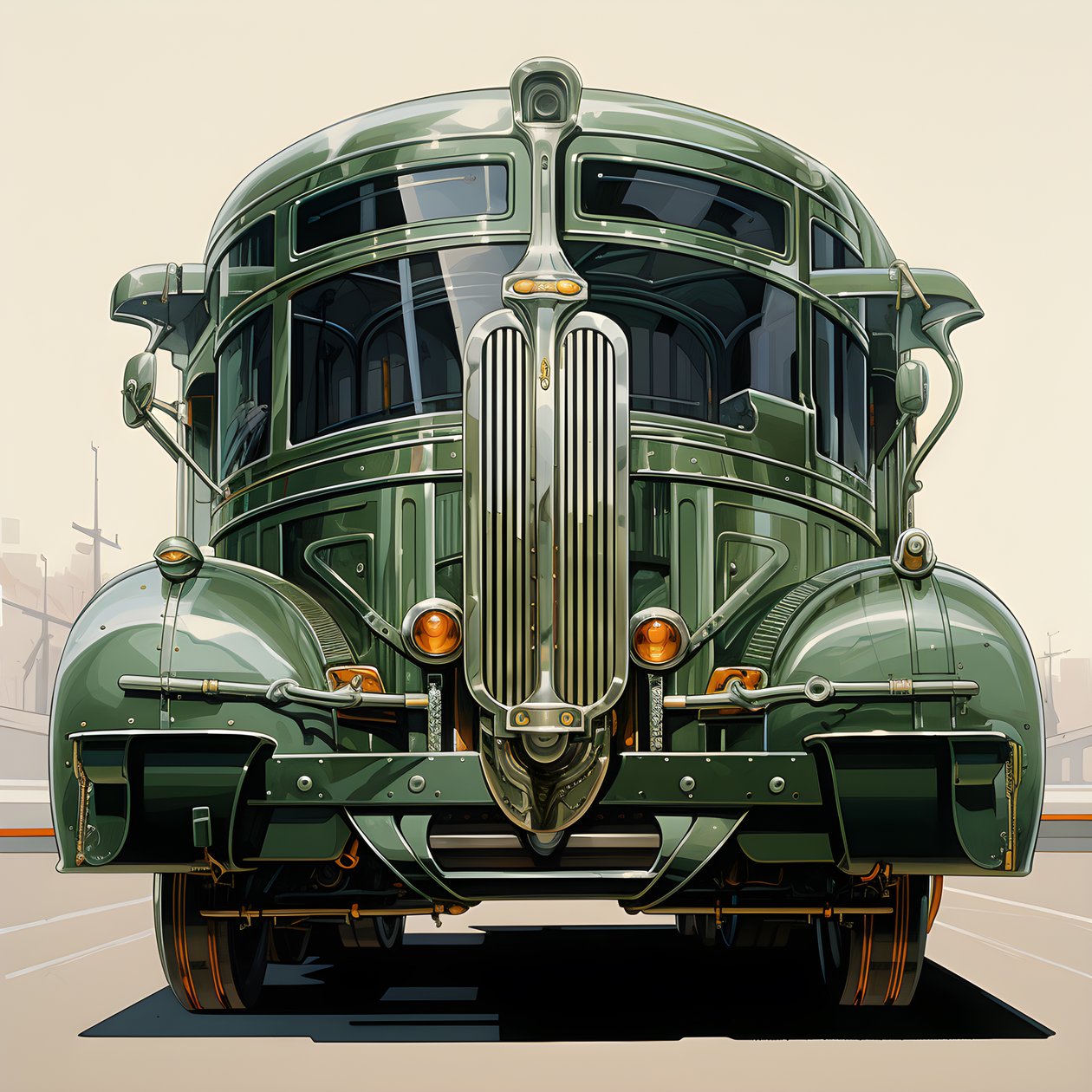 Camion a muso piatto 3 da Kurt Heppke
