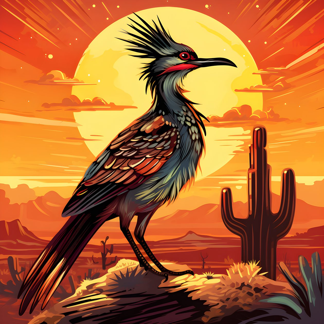 Roadrunner sole caldo 2 da Kurt Heppke