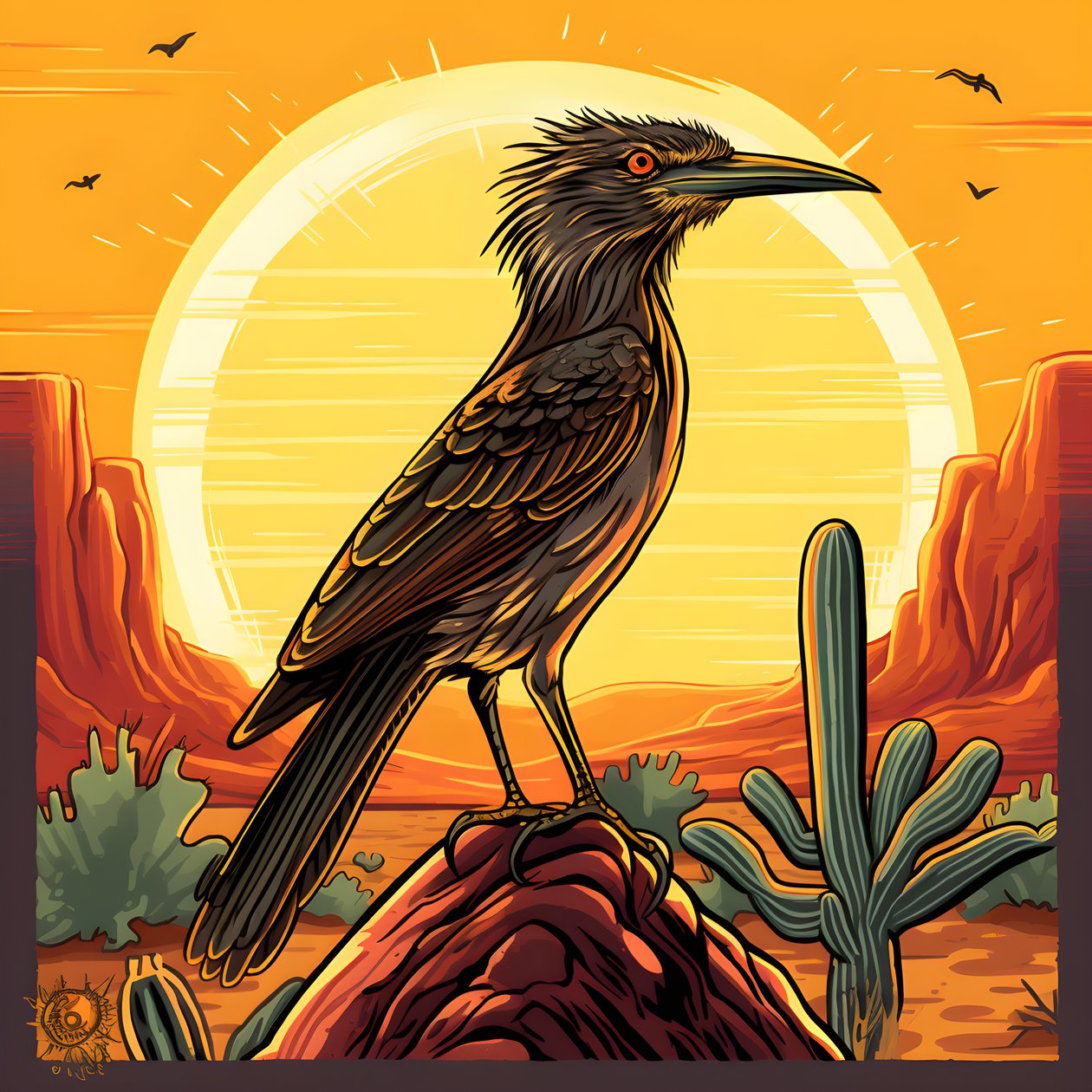 Roadrunner sole caldo 4 da Kurt Heppke