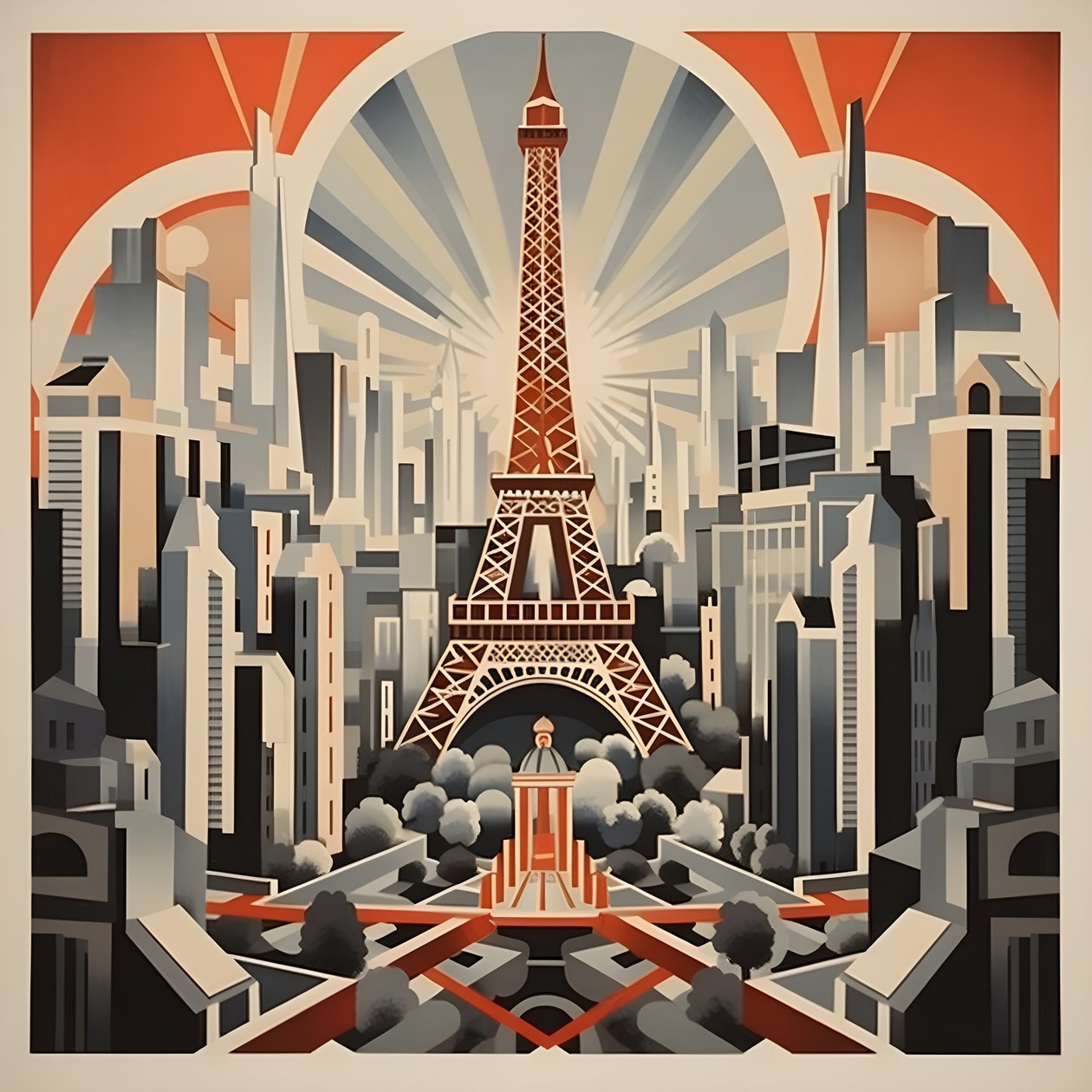 Poster pubblicitario, Parigi, Francia 2 da Kurt Heppke