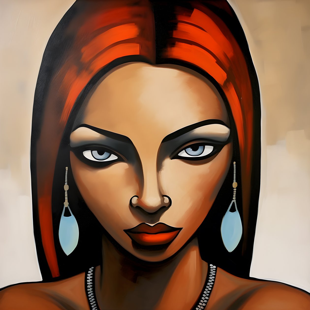 donna africana 1 da Kurt Heppke