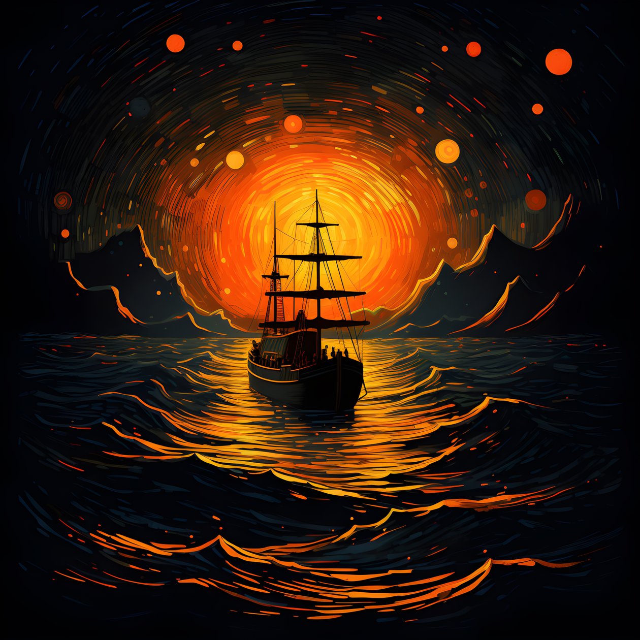 La nave da crociera 1 da Kurt Heppke