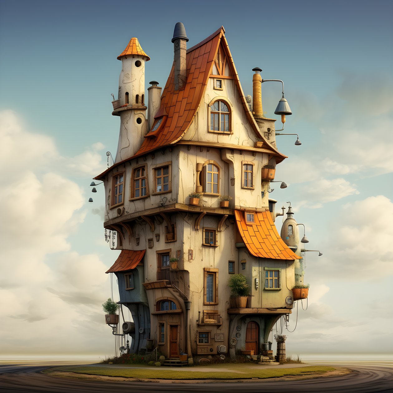 Una grande e una piccola casa 3 da Kurt Heppke