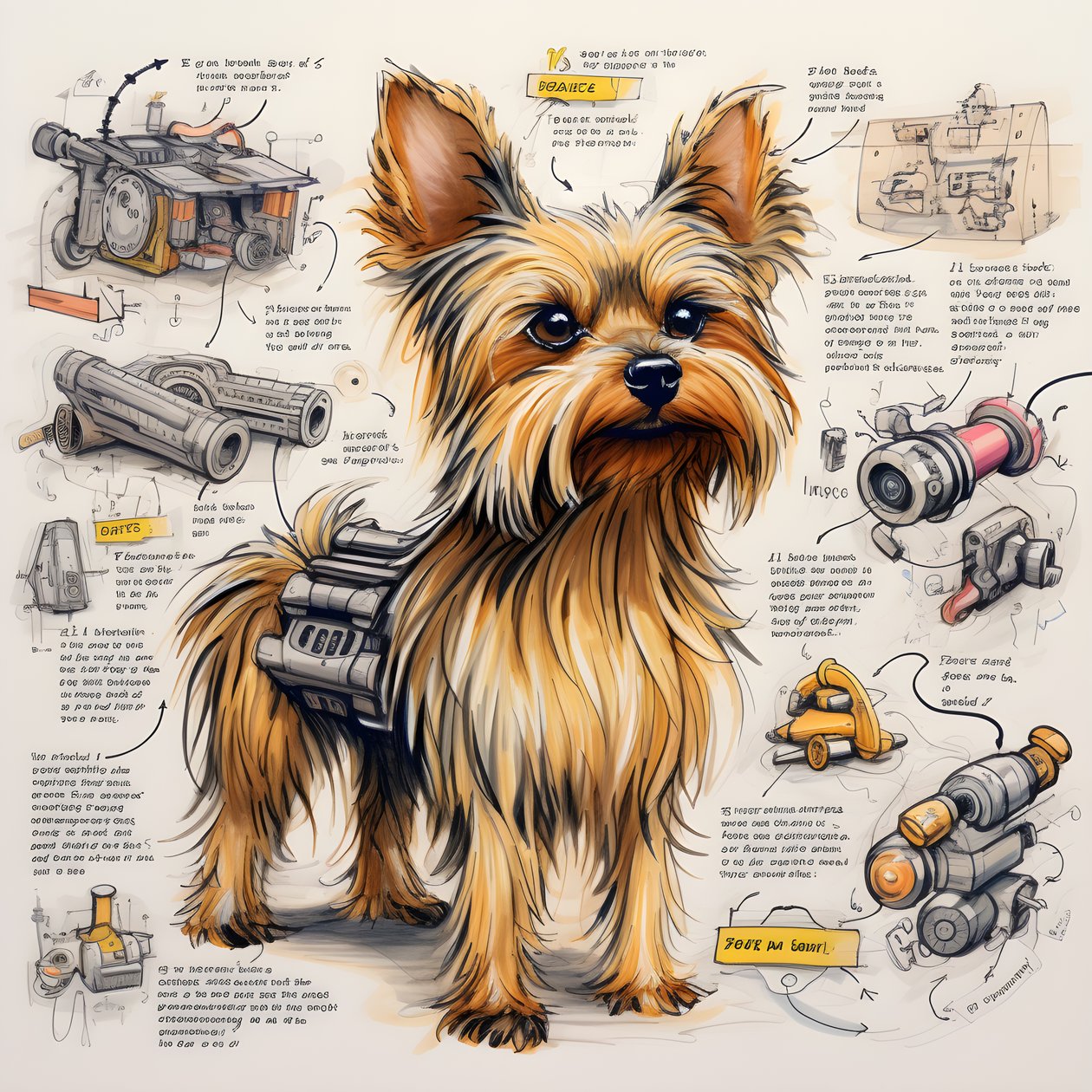 Una spiegazione per un cane meccanico Yorkie 3 da Kurt Heppke