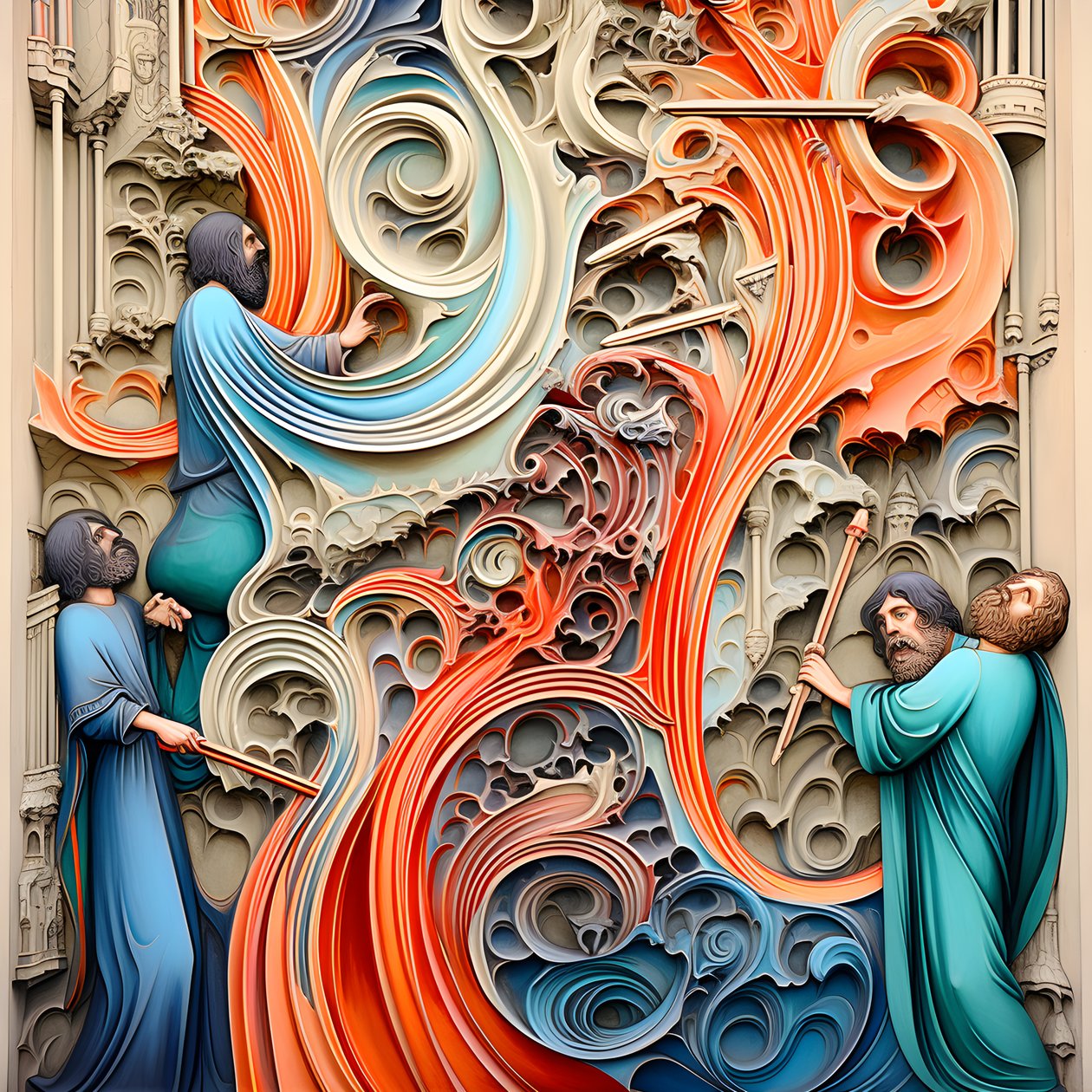 vortici cartografici 4 da Kurt Heppke