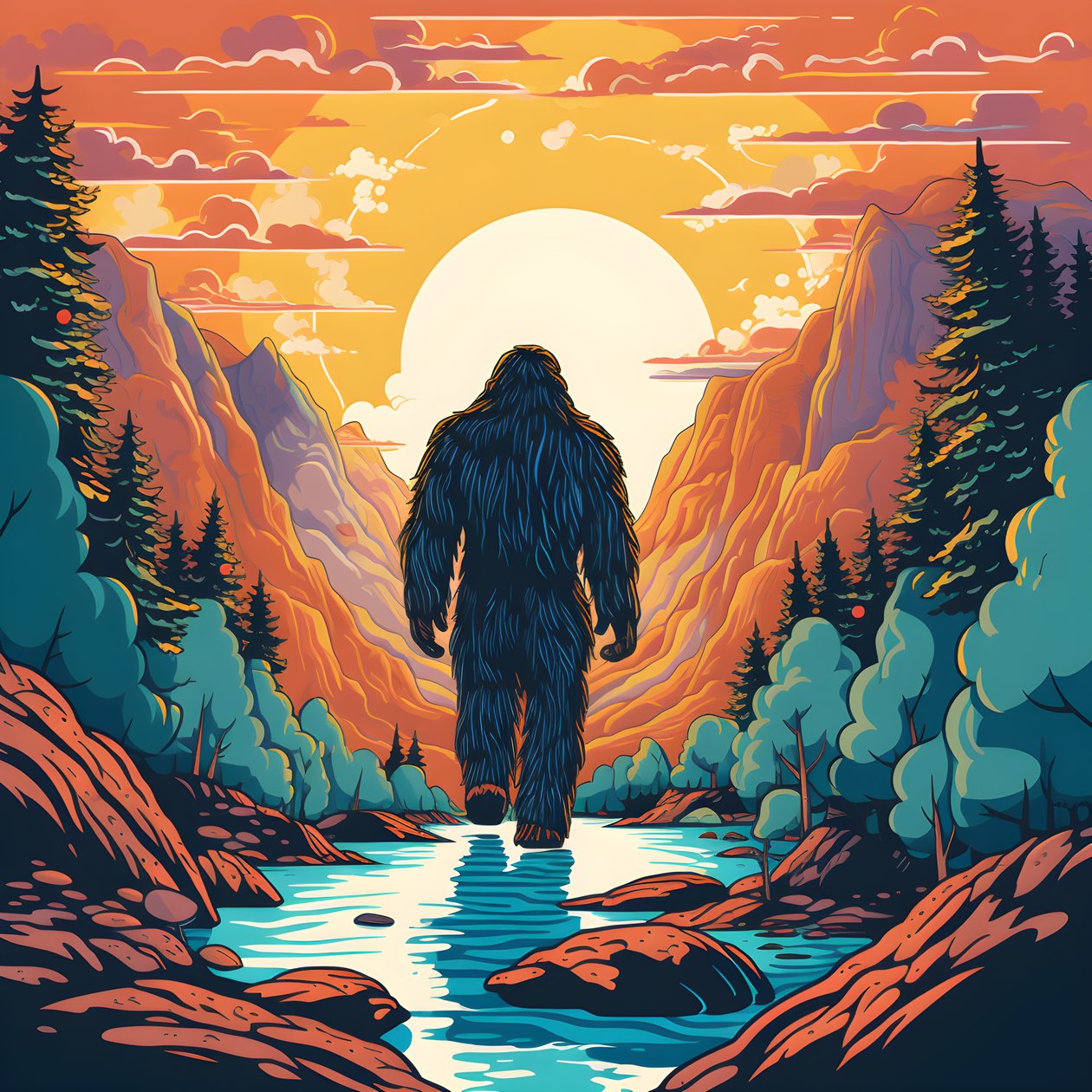 Bigfoot bizzarro 1 da Kurt Heppke