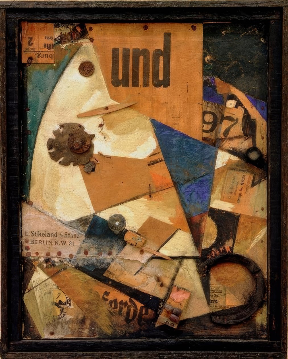 Il quadro assurdo da Kurt Schwitters