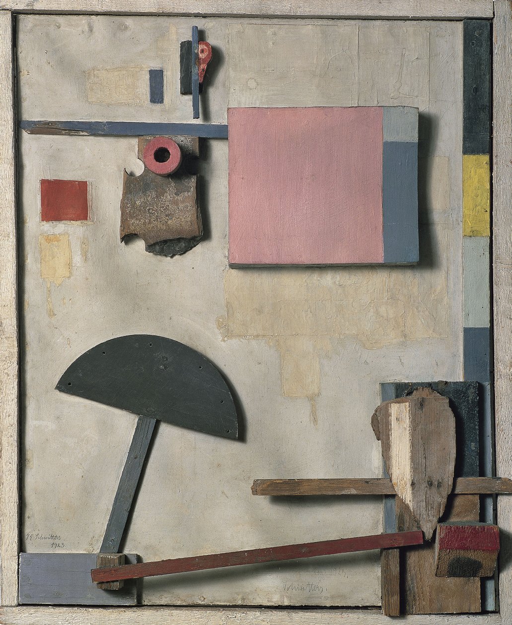 Merzbild Kijkduin, 1923 da Kurt Schwitters