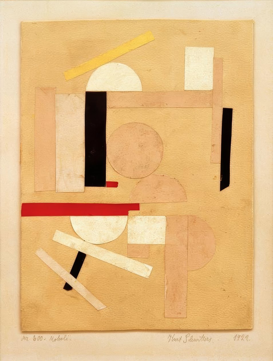 Mz. 600. Moholi. da Kurt Schwitters