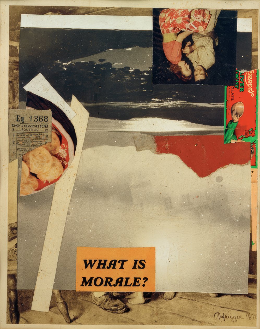 Senza titolo (La bambola) da Kurt Schwitters