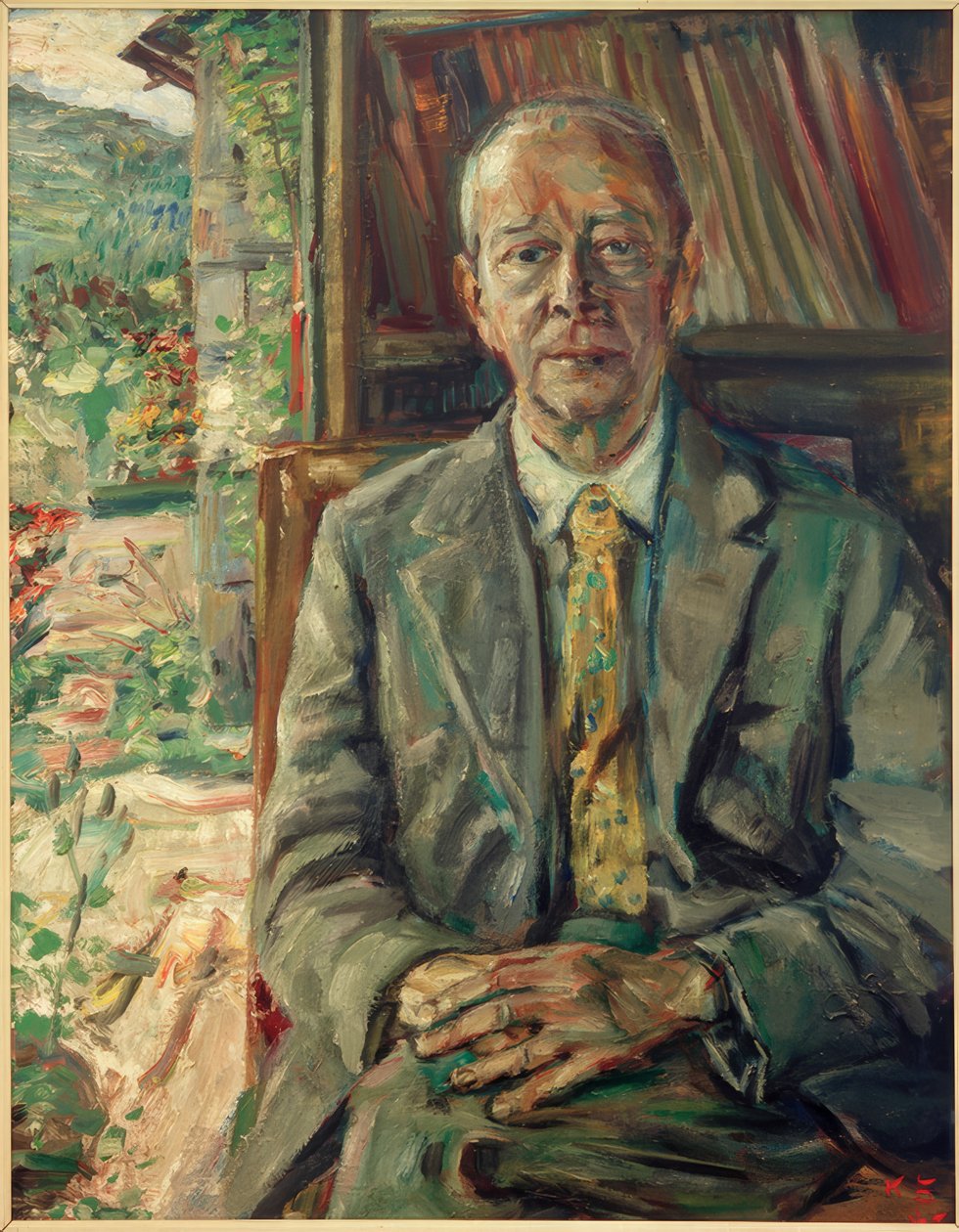 Senza titolo (Ritratto di Harry Pierce) da Kurt Schwitters