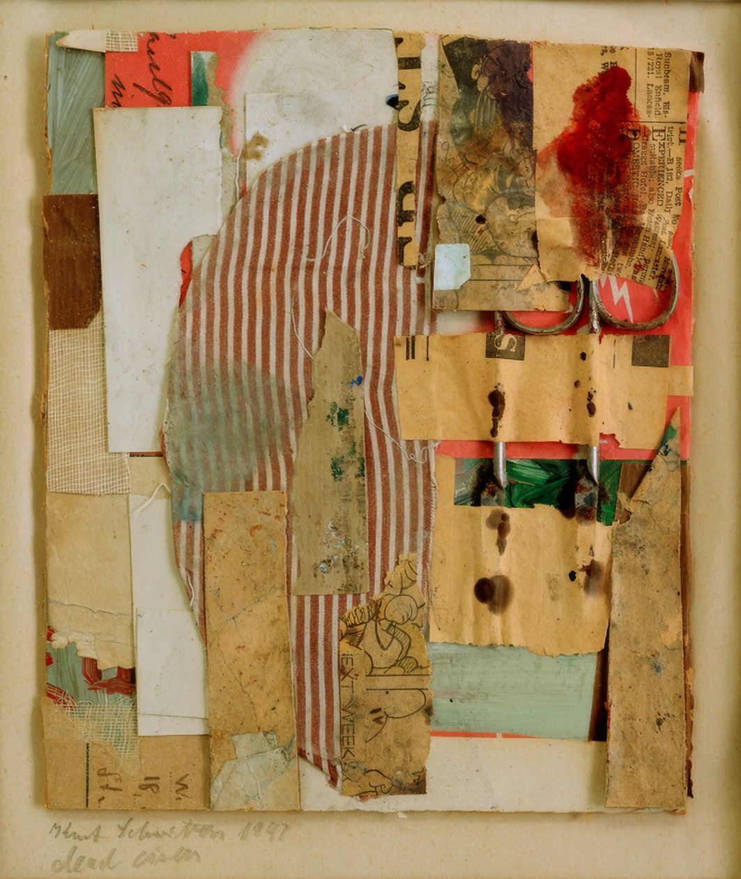 Forbici morte da Kurt Schwitters